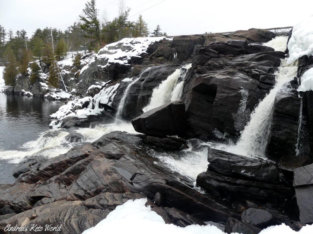 High Falls in winter