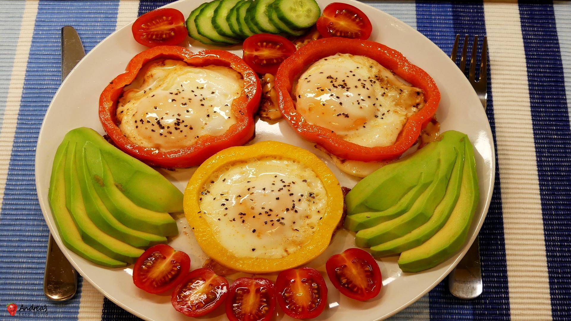 The Best Breakfast You Can Give Your Body - Floral Sunny Side Up Eggs in Bell Pepper